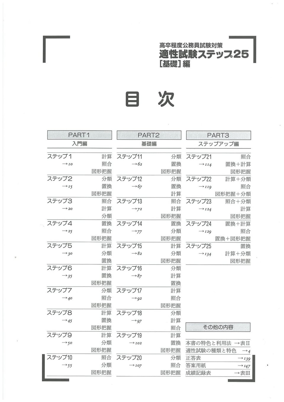 適性試験ステップ25〈基礎⁨⁩〉編／〈実戦〉編 | 高等学校向け事業 教材