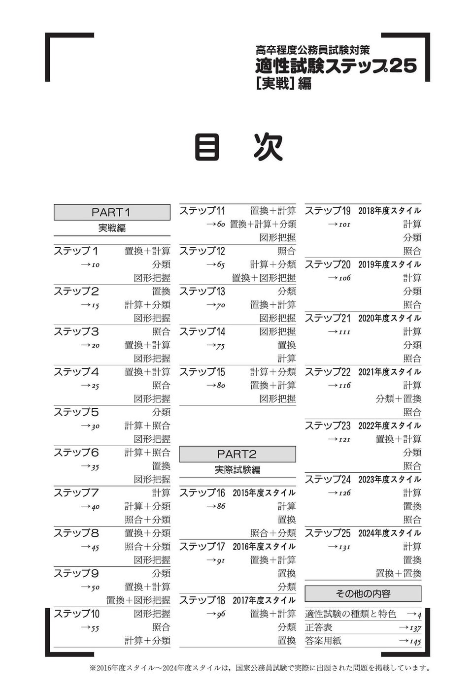 適性試験ステップ25〈基礎⁨⁩〉編／〈実戦〉編| 教材NAVI：専門学校向け事業